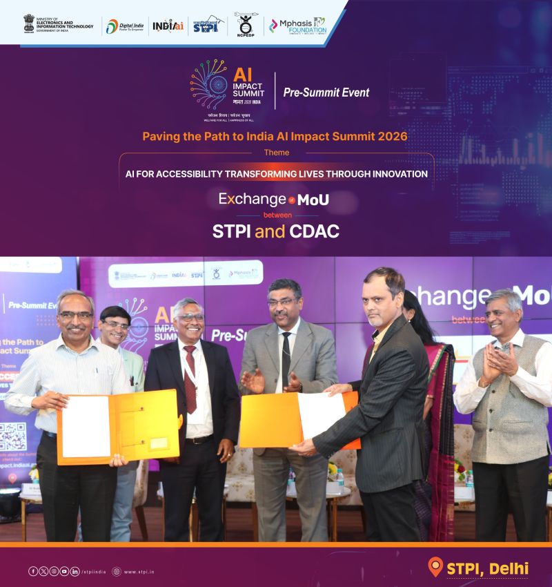 STPI and C-DAC Collaborate on AI Innovation STPI and C-DAC Collaborate on AI Innovation